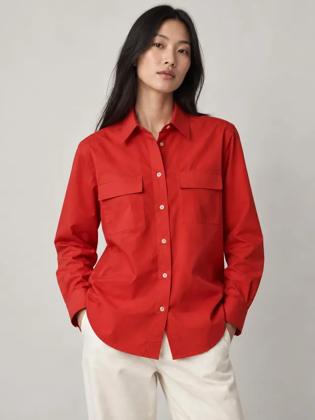 Numera Studio — Poplin Overshirt