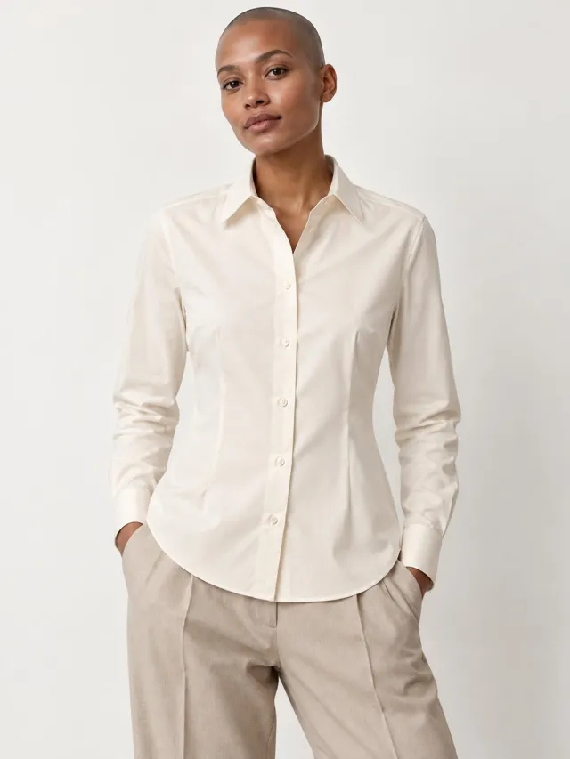 Lune Boreale — Structured Cotton Shirt