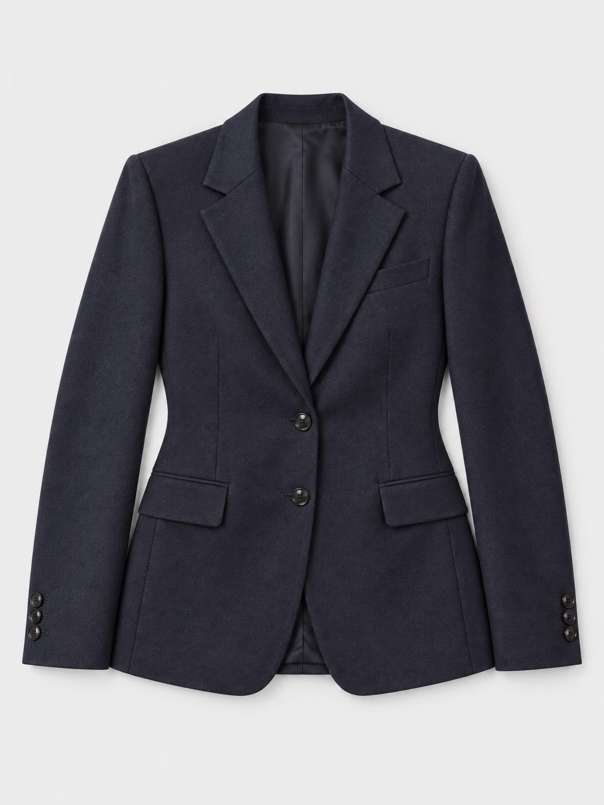 Lune Boreale Sharp Shoulder Blazer — product view