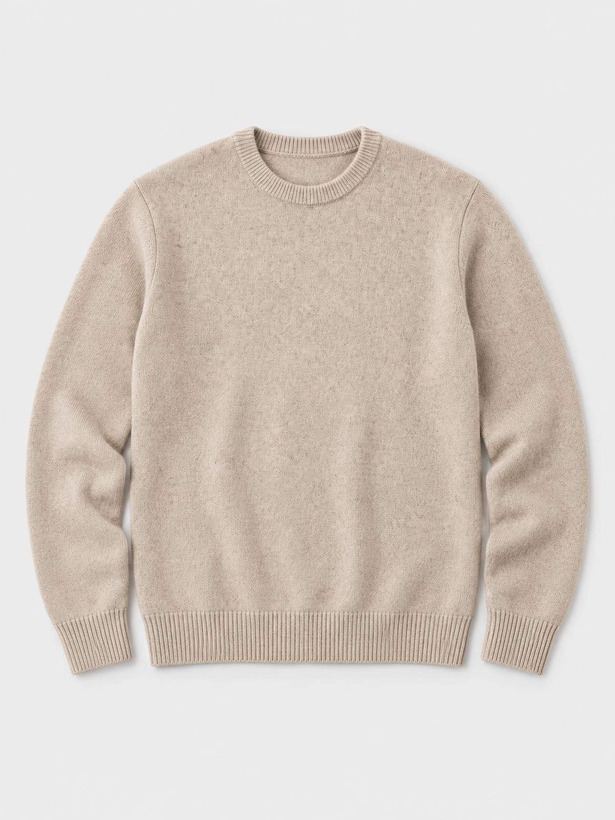 Aurelia Nord Undyed Lambswool Crewneck — product view
