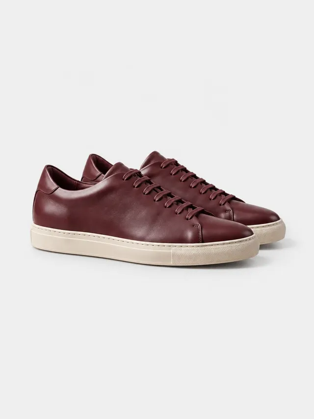 Kestrel Form — Leather Court Sneaker
