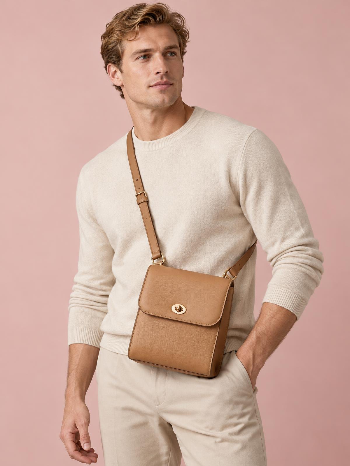 Serra Cardo Compact Crossbody — worn by a model
