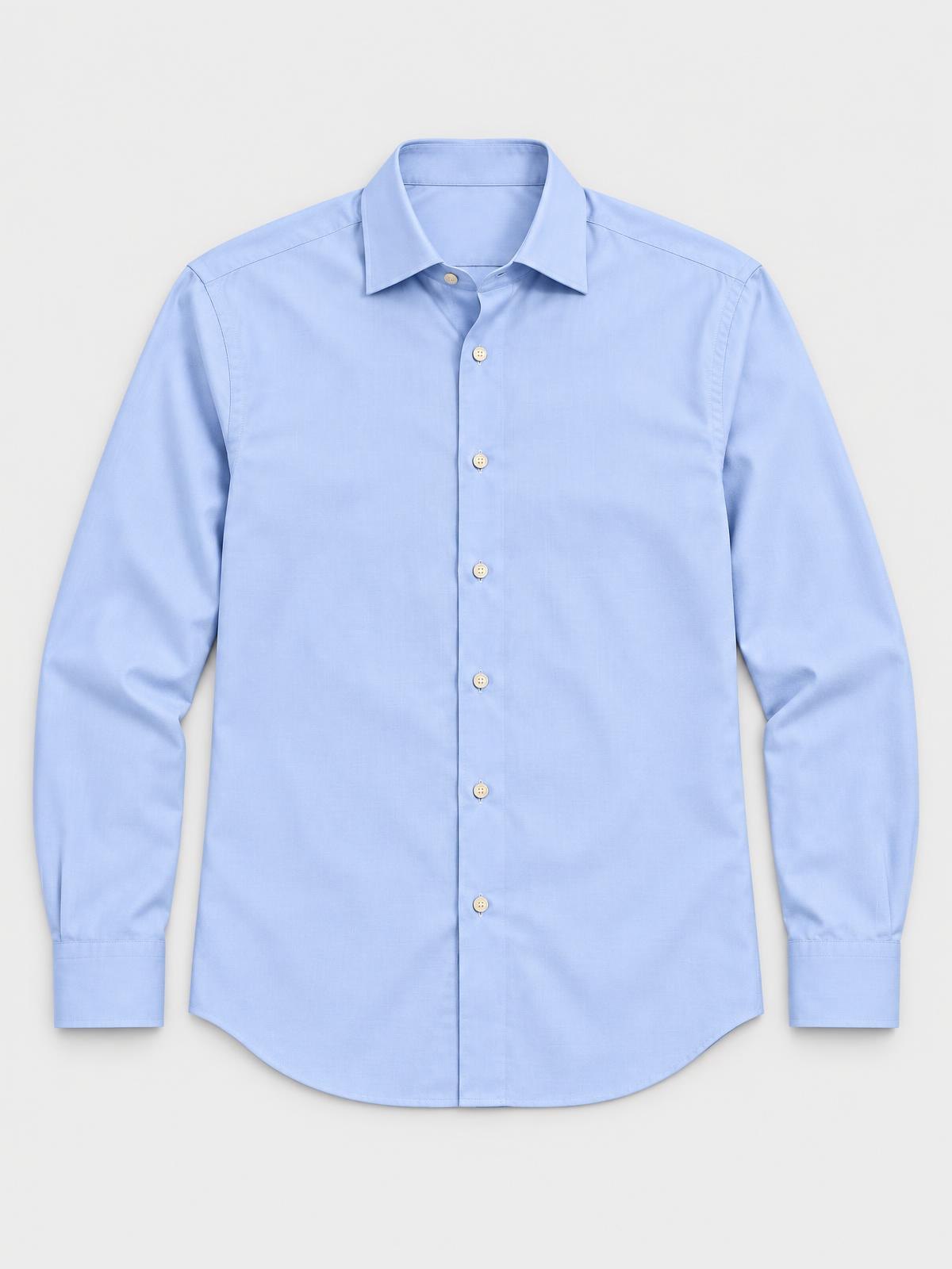 Numera Studio Essential Oxford Shirt in ecru — product view