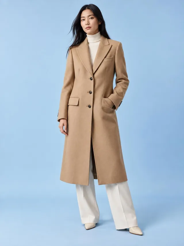 Casa Ferrante — Long Wool Overcoat