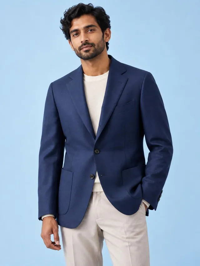 Mirai Atelier — Deconstructed Indigo Jacket