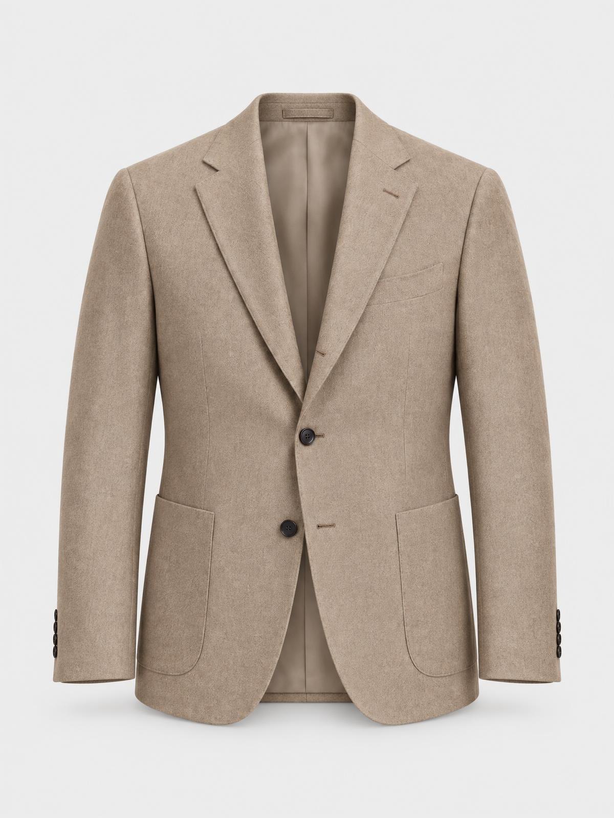 Casa Ferrante Unstructured Linen Jacket — product view