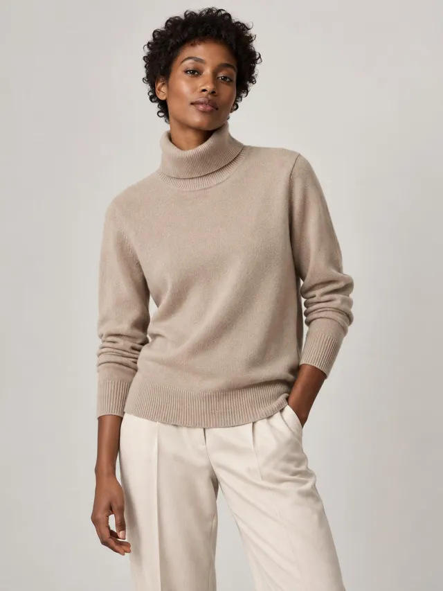 Casa Ferrante — Cashmere Roll Neck