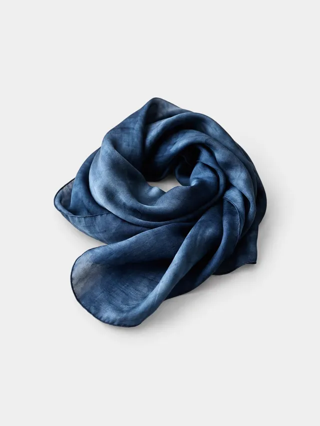 Mirai Atelier — Indigo Dyed Stole