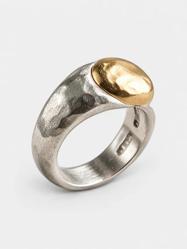 Halden Stone — Cast Pebble Ring