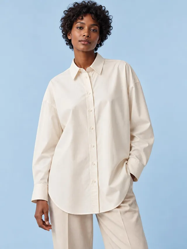 Aurelia Nord — Oversized Dry Cotton Shirt