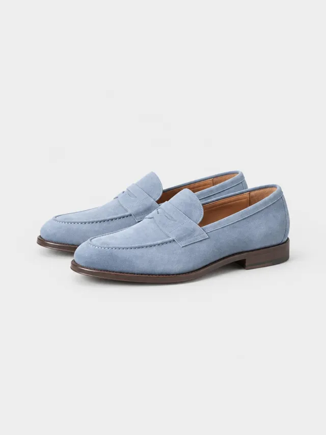 Casa Ferrante — Unlined Suede Loafer