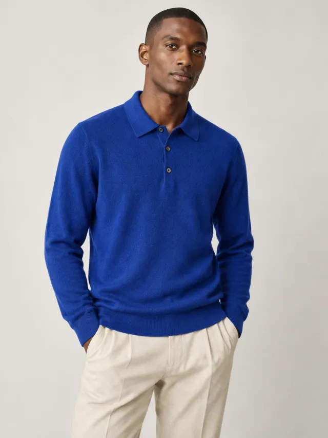 Casa Ferrante — Silk Cotton Polo Knit