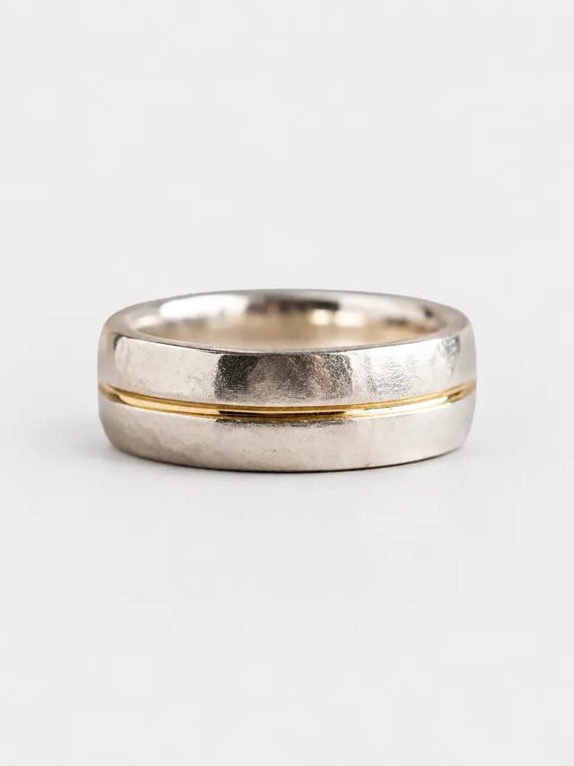 Halden Stone — Weighted Silver Band