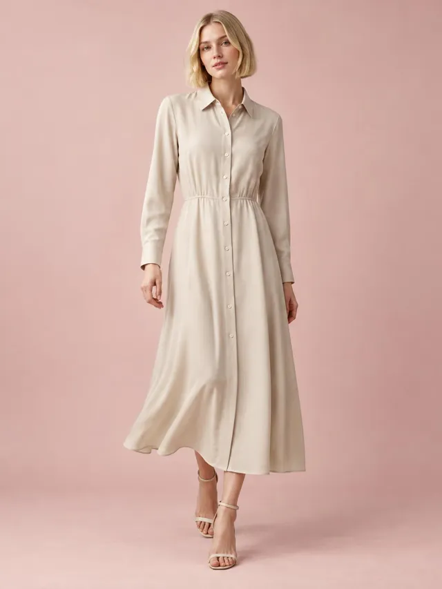 Numera Studio — Cotton Shirtdress
