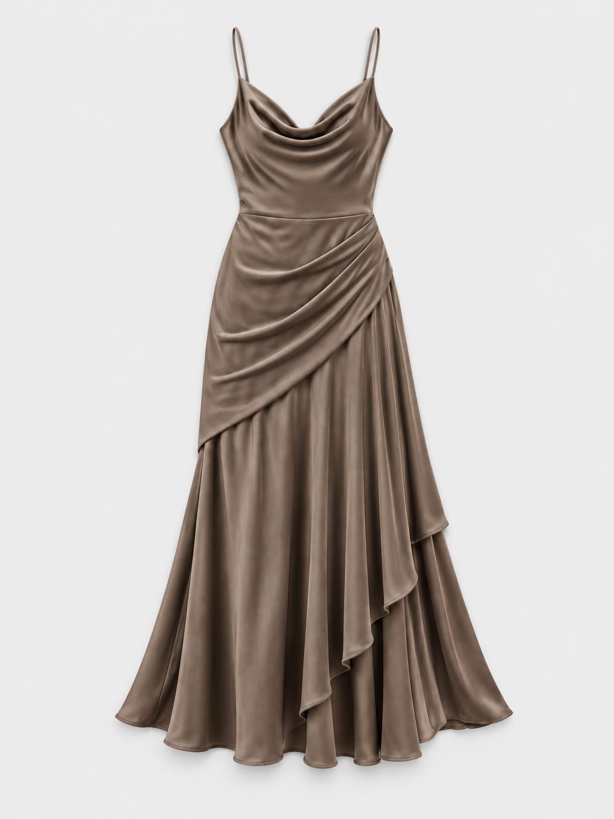 Lune Boreale Draped Jersey Dress — product view