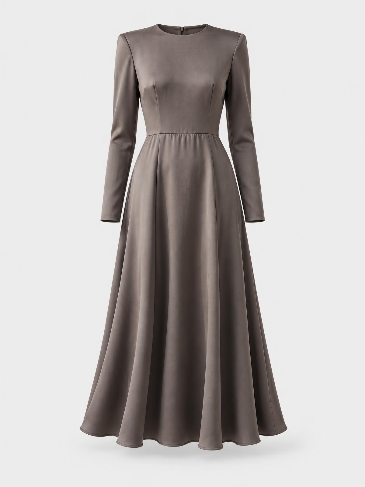 Lune Boreale Sculpted Shoulder Dress — product view