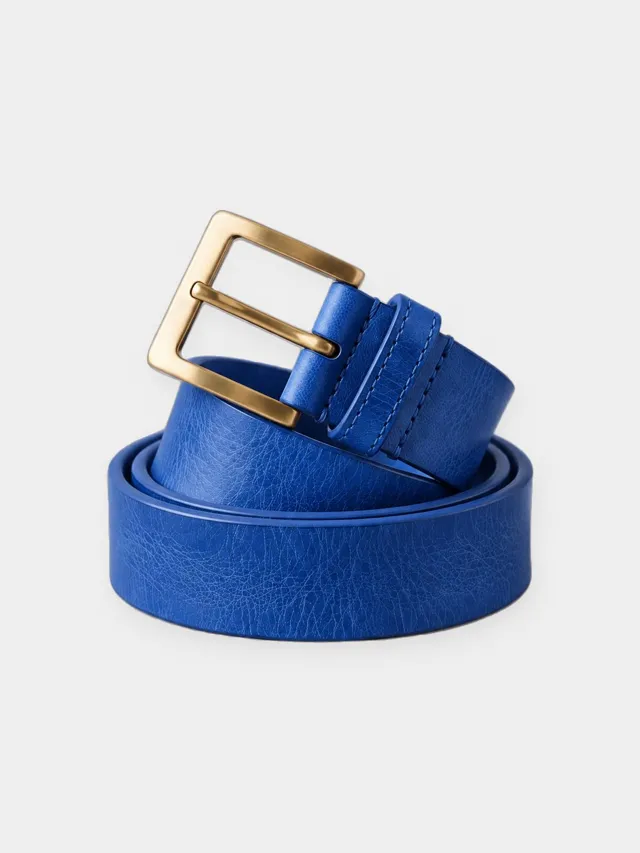 Serra Cardo — Hand Stitched Leather Belt