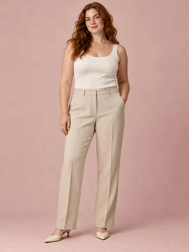 Numera Studio — Straight Jersey Trouser