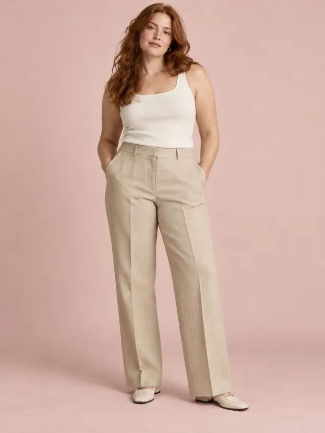 Lune Boreale — Straight Tailored Trouser