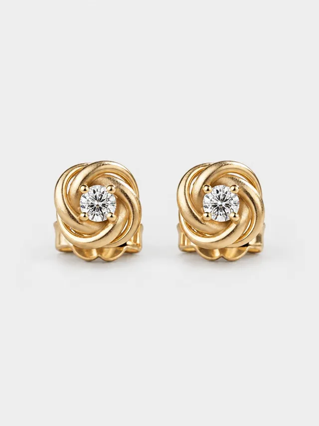 Halden Stone — Small Stud Pair