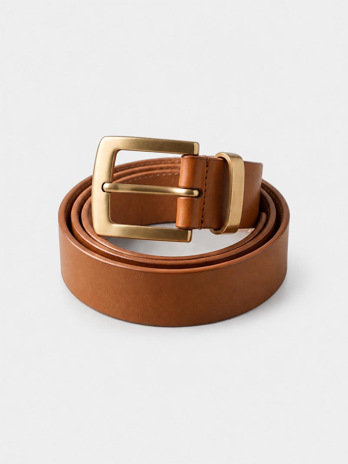 Objet Vide Oversized Buckle Belt — product view