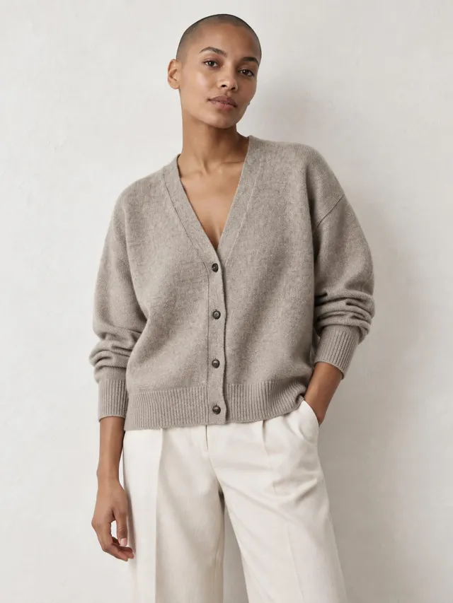 Aurelia Nord — Boxy Alpaca Cardigan