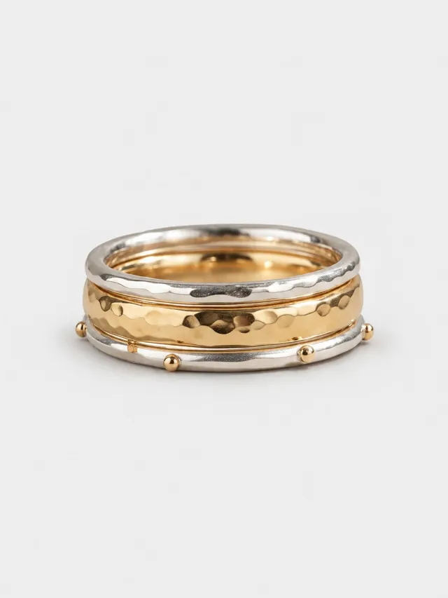 Atelier Verrine — Stacked Gold Trio