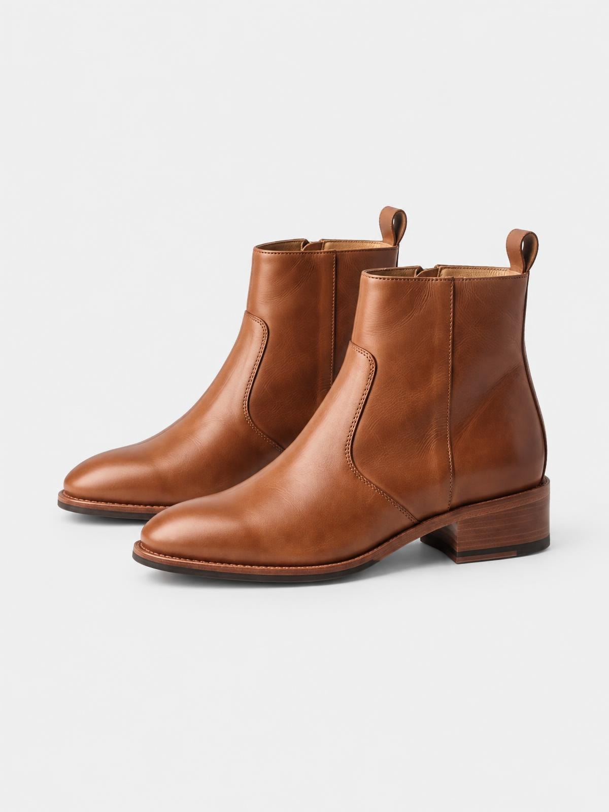 Kestrel Form Unlacquered Ankle Boot — product view