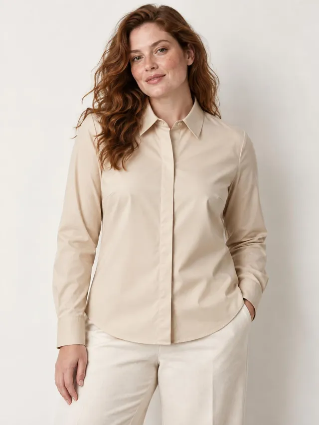 Casa Ferrante — Silk Cotton Blouse
